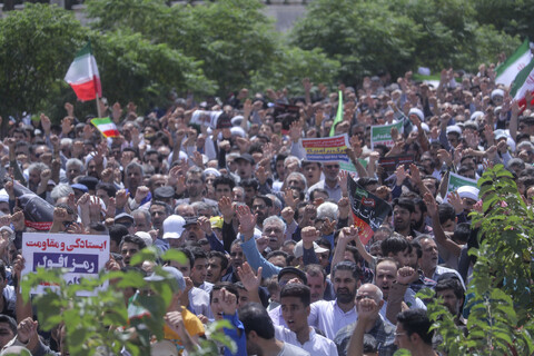 تصاویر| راهپیمایی جمعه خشم و نصر در بیرجند