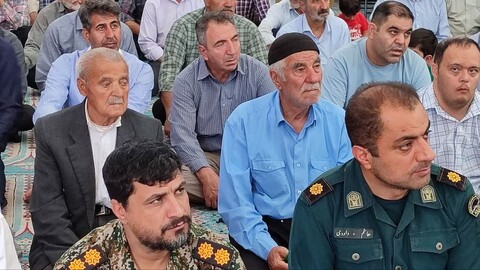 تصاویر/ اقامه نماز جمعه شهرستان صائین قلعه