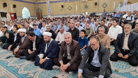 تصاویر/ اقامه نماز جمعه شهرستان صائین قلعه