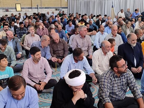 تصاویر/ اقامه نماز جمعه شهرستان صائین قلعه