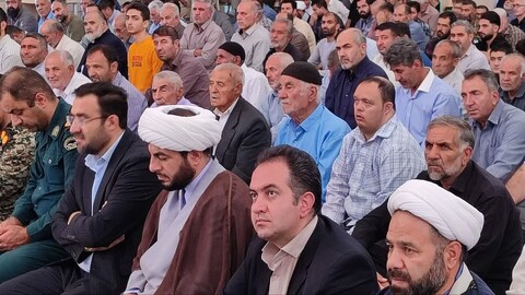 تصاویر/ اقامه نماز جمعه شهرستان صائین قلعه