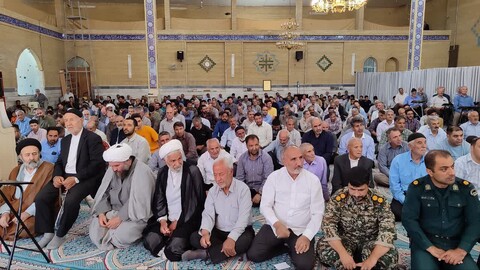 تصاویر/ اقامه نماز جمعه شهرستان صائین قلعه