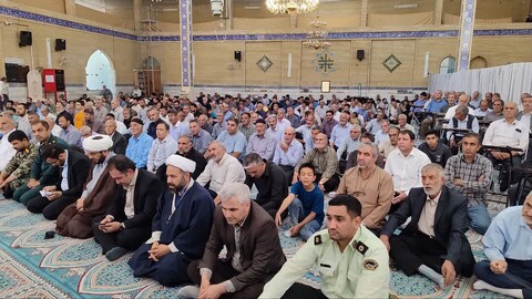 تصاویر/ اقامه نماز جمعه شهرستان صائین قلعه