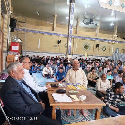 تصاویر/ اقامه نماز جمعه شهرستان صائین قلعه