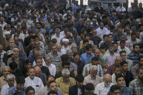 تصاویر| حضور با شکوه مردم در نماز جمعه خشم و نصر در بیرجند