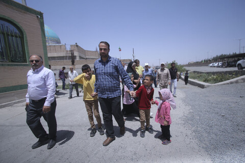 تصاویر| حضور با شکوه مردم در نماز جمعه خشم و نصر در بیرجند