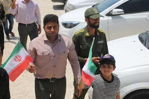 تصاویر/ راهپیمایی خشم و نصر در اهرم