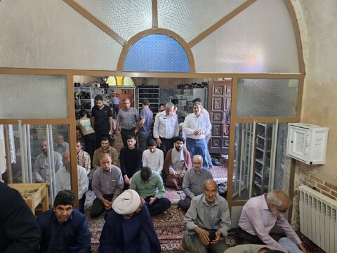 تصاویر/ اقامه نماز جمعه شهرستان شبستر