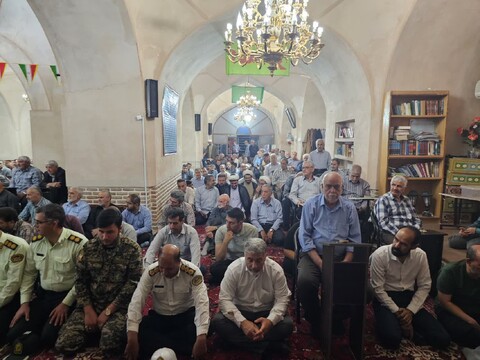 تصاویر/ اقامه نماز جمعه شهرستان شبستر