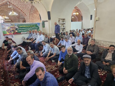 تصاویر/ اقامه نماز جمعه شهرستان شبستر