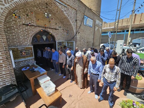 تصاویر/ اقامه نماز جمعه شهرستان شبستر