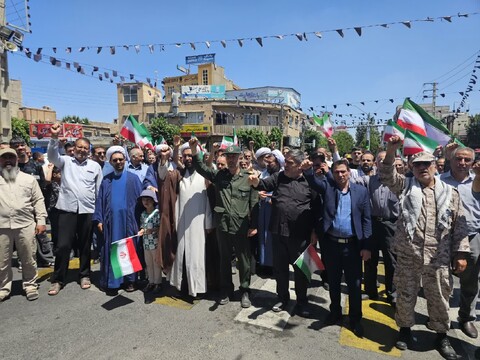 تصاویر/ راهپیمایی جمعه های نصر و خشم در شبستر