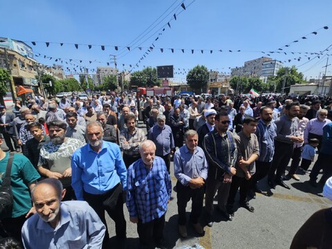 تصاویر/ راهپیمایی جمعه های نصر و خشم در شبستر