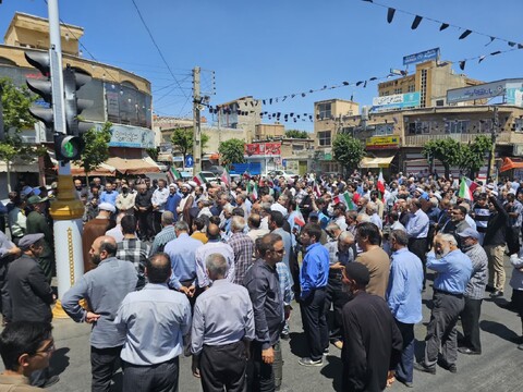تصاویر/ راهپیمایی جمعه های نصر و خشم در شبستر