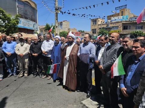 تصاویر/ راهپیمایی جمعه های نصر و خشم در شبستر