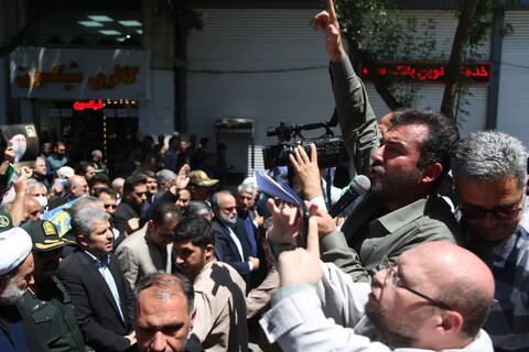 تصاویر/ راهپیمایی جمعه خشم و نصر در اردبیل