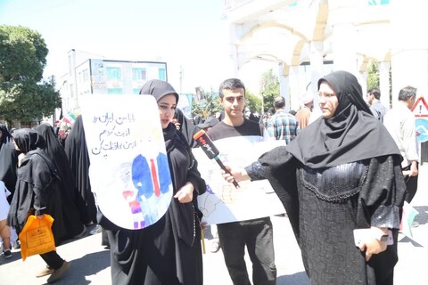 تصاویر/ راهپیمایی جمعه خشم و نصر در اردبیل