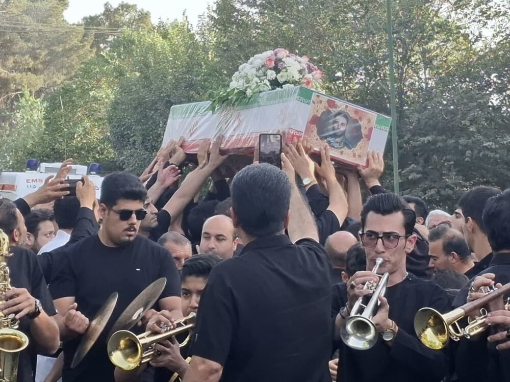 تشییع پیکر مطهر شهدا در تویسرکان