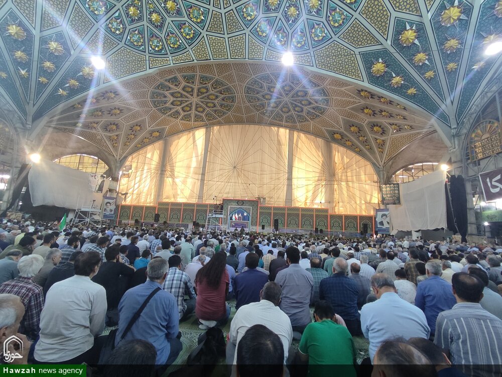 ملت مقاوم ایران در مقابل هر تحمیلی چه جنگ و چه صلح  می‌ایستند