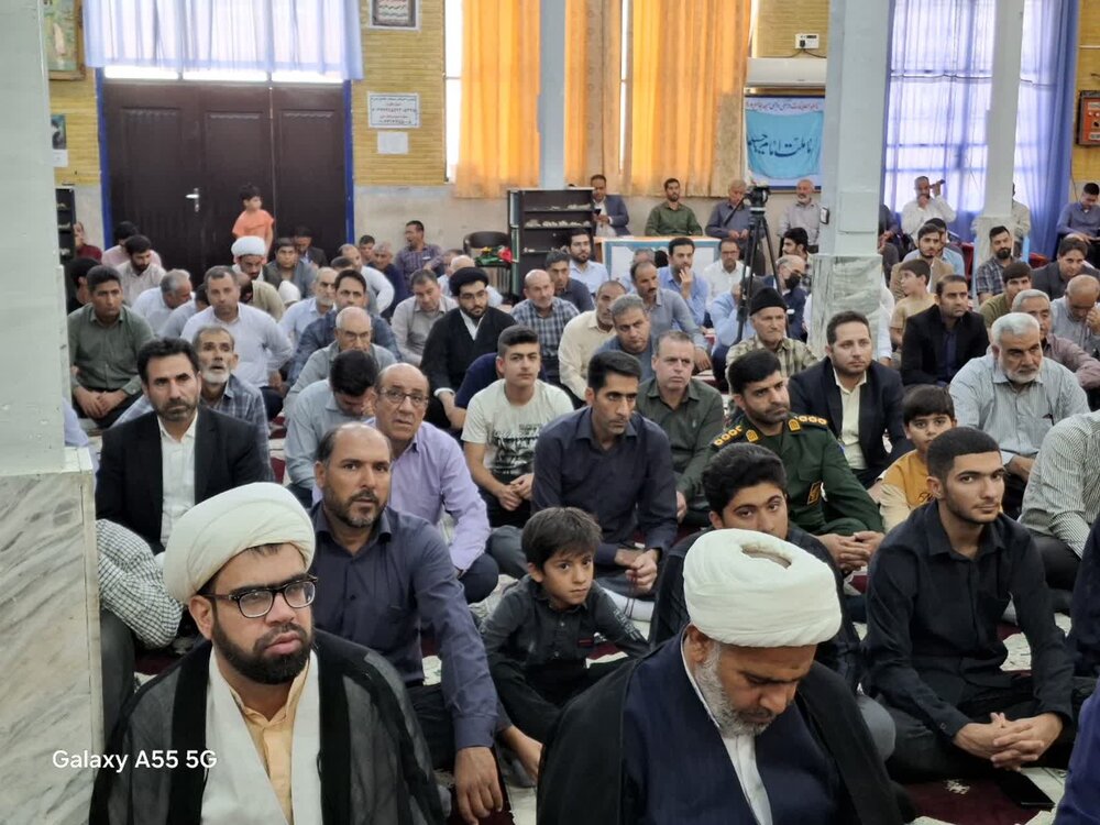 تصاویر/ برگزاری نمازجمعه در شهرستان بدره