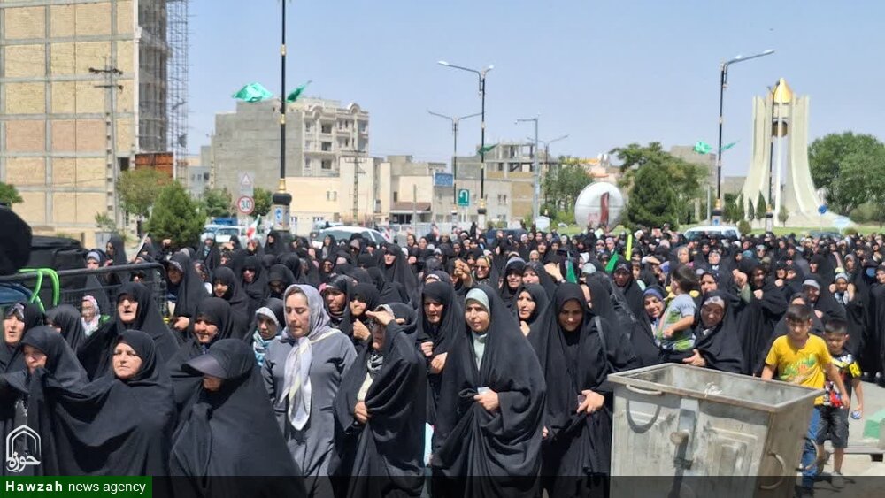 فیلم | شعارهای مردم اشتهارد در راهپیمایی بعد از نماز جمعه