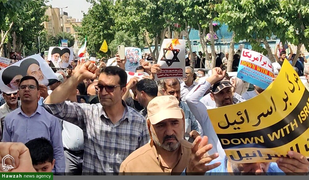 نصف جهان در صف انتقام/ یک جهان انزجار و خشم در اصفهان+ تصاویر