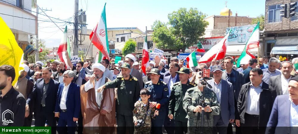 تصاویر/ راهپیمایی جمعه خشم و نصر در نیر