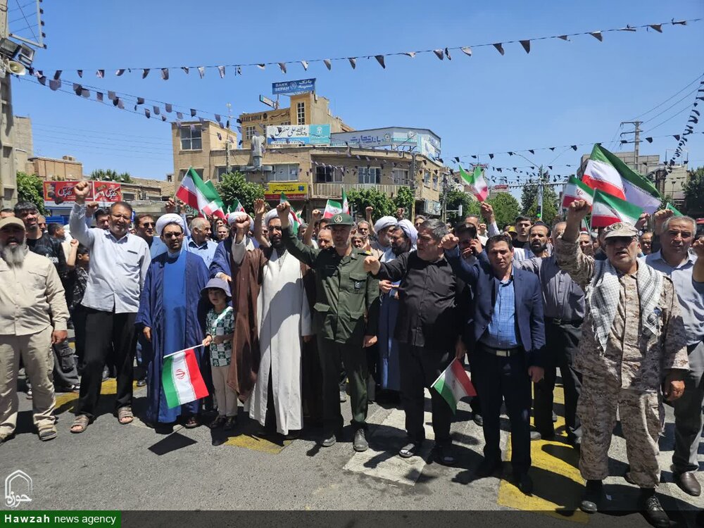 تصاویر/ راهپیمایی جمعه های نصر و خشم در شبستر