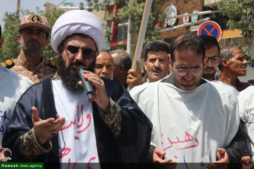 تصاویر / خروش مردم شهرستان فامنین در حمایت از نیروهای مسلح