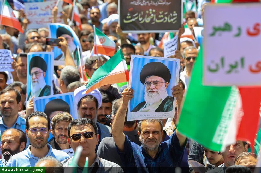 کلیپ | راهپیمایی جمعه های نصر و خشم در تبریز