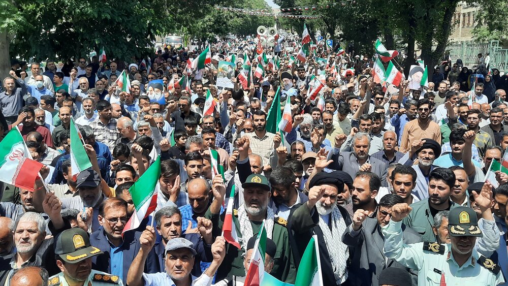 فیلم | راهپیمایی باشکوه مردم شهرکرد در محکومیت رژیم صهیونی