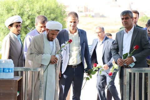 تصاویر/ تجدید بیعت مسئولان عالیشهر با آرمان شهدا