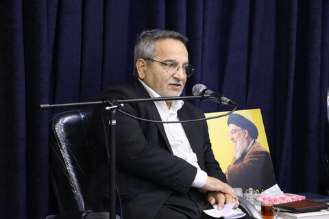 سخنرانی فضل‌الله‌پور معاون سیاسی و اجتماعی استانداری خوزستان