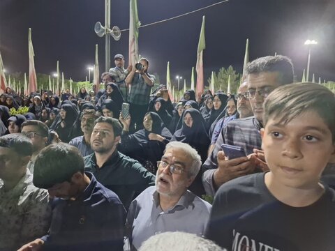 تصاویر/ مراسم وداع باپیکر پاسدارشهید محمدرضا بهاری نژادشهید مبارزه با اسرائیل