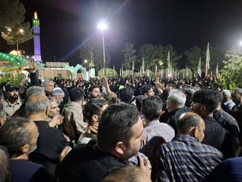 تصاویر/ مراسم وداع باپیکر پاسدارشهید محمدرضا بهاری نژادشهید مبارزه با اسرائیل