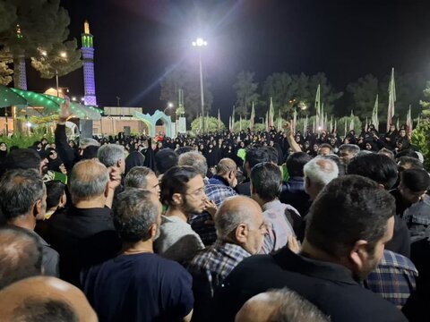 تصاویر/ مراسم وداع باپیکر پاسدارشهید محمدرضا بهاری نژادشهید مبارزه با اسرائیل