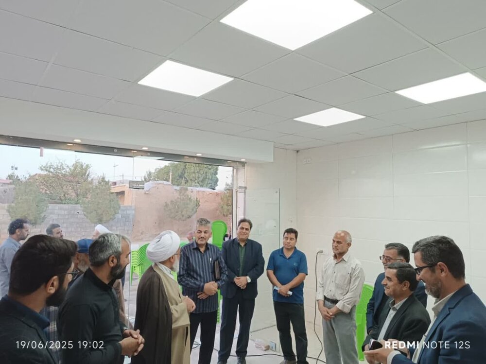 افتتاح صندوق قرض الحسنه در بخش برزک+عکس