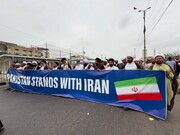 کراچی پاکستان؛ ایران پر امریکی و اسرائیلی جارحیت کے خلاف زبردست ریلی/دینی و سماجی اور سیاسی شخصیات شریک+تصاویر