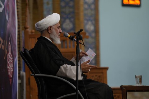 تصاویر/تجمع و خروش انقلابی طلاب و روحانیون حوزه علمیه اهواز