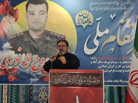 تصاویر / مراسم تشییع شهید روح االه نوری از شهدای تجاوز رژیم جعلی اسراییل در سگزآباد شهرستان بویین زهرا