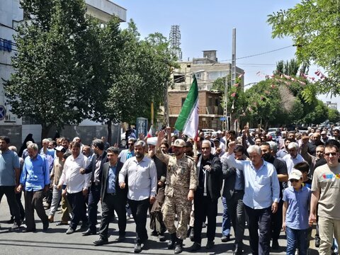 تصاویر / مراسم تشییع شهید روح االه نوری از شهدای تجاوز رژیم جعلی اسراییل در سگزآباد شهرستان بویین زهرا