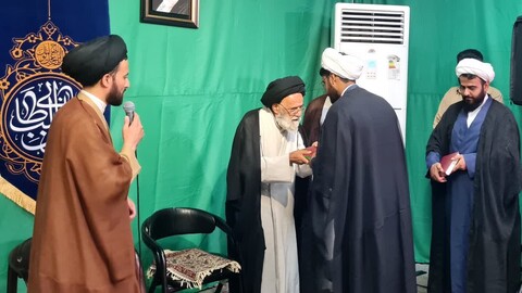 برگزاری آیین تلبّس دو تن از طلاب حوزه علمیه یزد به لباس مقدس روحانیت