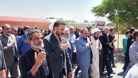 تصاویر/تشییع پیکر پاک شهیده والامقام مرضیه جهانی در شهر محلات