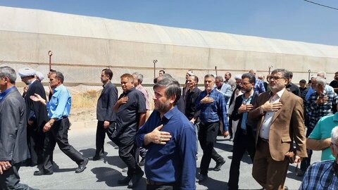 تصاویر/تشییع پیکر پاک شهیده والامقام مرضیه جهانی در شهر محلات