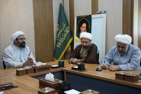 تصاویر/ تشکیل قرارگاه "بلاغ مبین "حوزه علمیه استان تهران