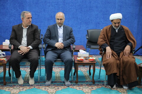 تصاویر/ دیدار  اعضای شورای قضایی استان آذربایجان غربی با نماینده ولی فقیه در استان و امام جمعه ارومیه