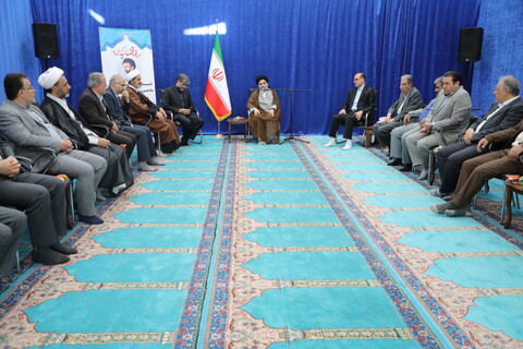 تصاویر/ دیدار  اعضای شورای قضایی استان آذربایجان غربی با نماینده ولی فقیه در استان و امام جمعه ارومیه