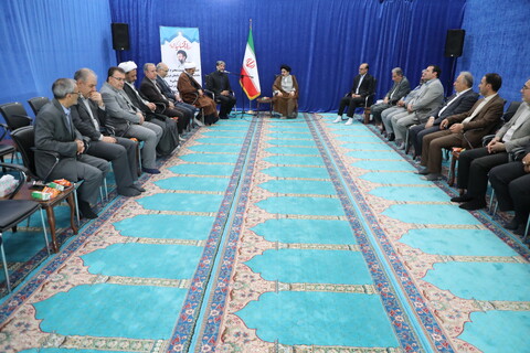 تصاویر/ دیدار  اعضای شورای قضایی استان آذربایجان غربی با نماینده ولی فقیه در استان و امام جمعه ارومیه