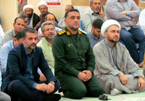 تصاویر/ اجتماع بیعت با ولایت در بندر دیّر