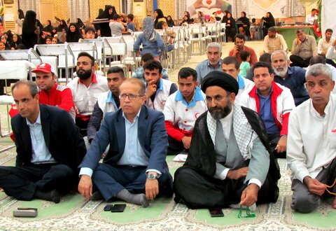 تصاویر/ اجتماع بیعت با ولایت در بندر دیّر